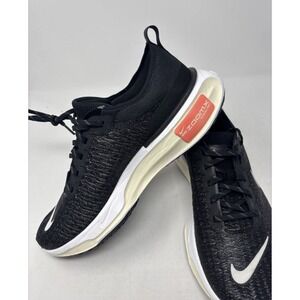 Nike ZoomX Invincible Run FK 3 Black White Sneakers DR2615-001 Mens Size 11.5